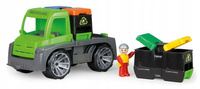Lena Pojazd Do Recyclingu Auto + 2 Kontenery Na Śmieci
