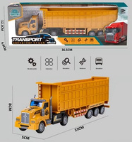 AUTO TRUCK KONTENER PIASKOWAYTRANSPORT KARTON PAK 84 
 33X5X8 WYMIAR OPAK 36,5X12,1X6,8 CM